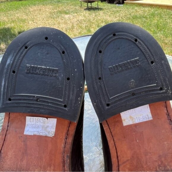 Canada West Brahma Men's Leather Western Cowboy Boots - Picture 12 of 14